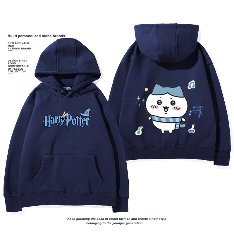 chiikawa 2025秋冬新款親子情侶裝連帽衛衣