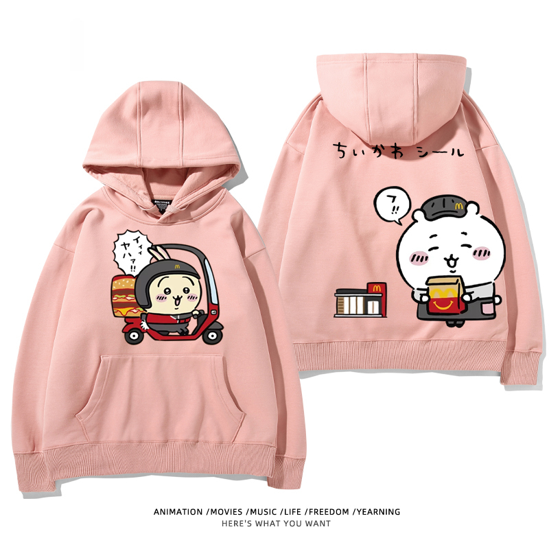 Chiikawa新款 親子情侶男女款連帽衛衣-ZUIHANG SHOP