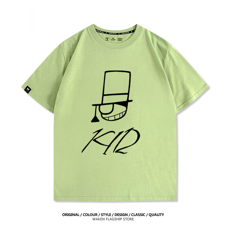 怪盜基德 2025親子情侶男女同款 印花短袖T恤