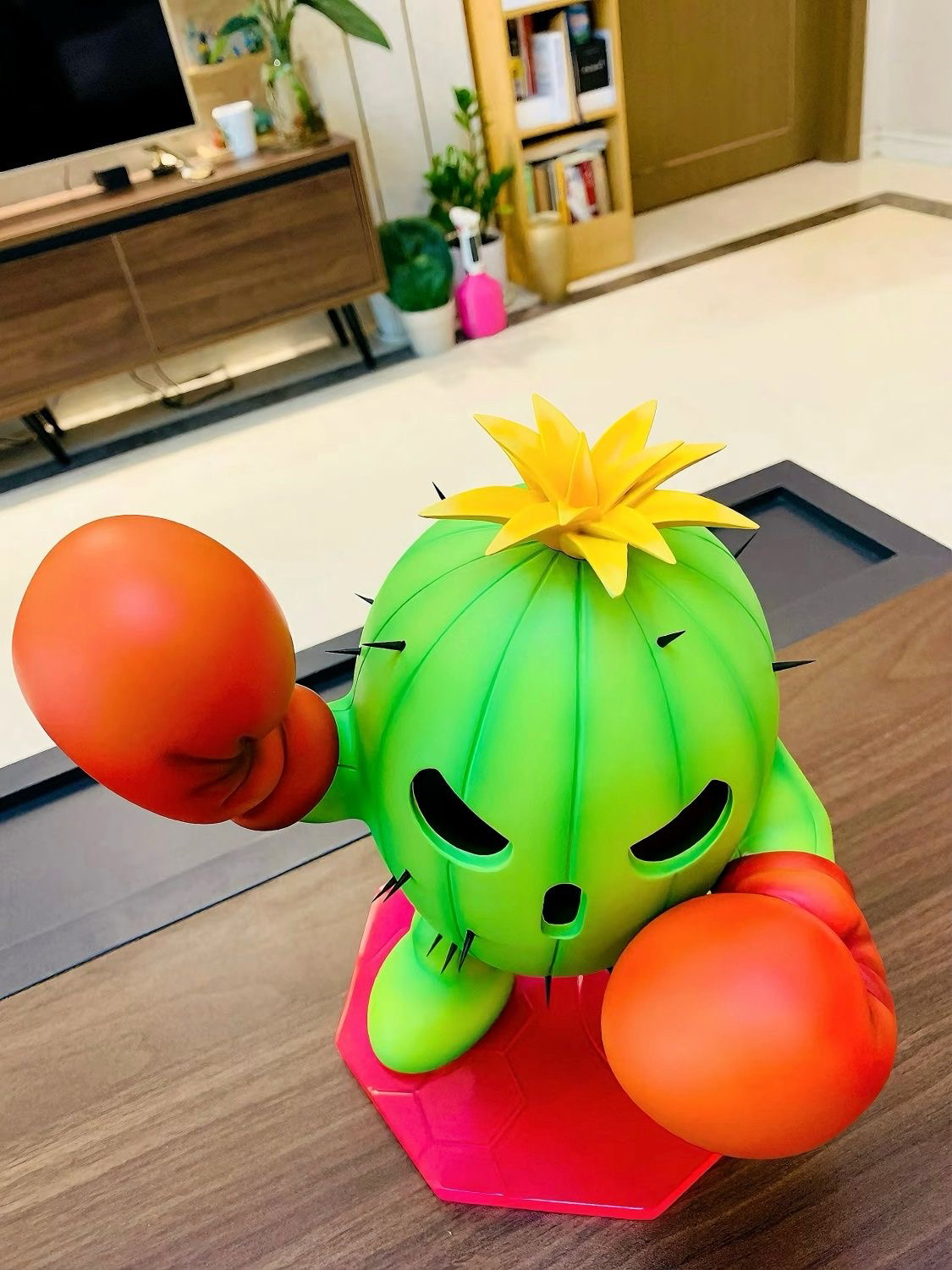 仙人掌獸限量版 數碼寶貝GK雕像