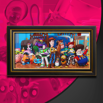 玩具總動員 3D立體畫-ZUIHANG SHOP