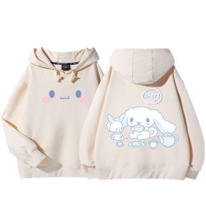 大耳狗新款 親子情侶男女款連帽衛衣