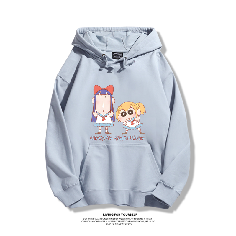 蠟筆小新新款 親子情侶男女款連帽衛衣-ZUIHANG SHOP