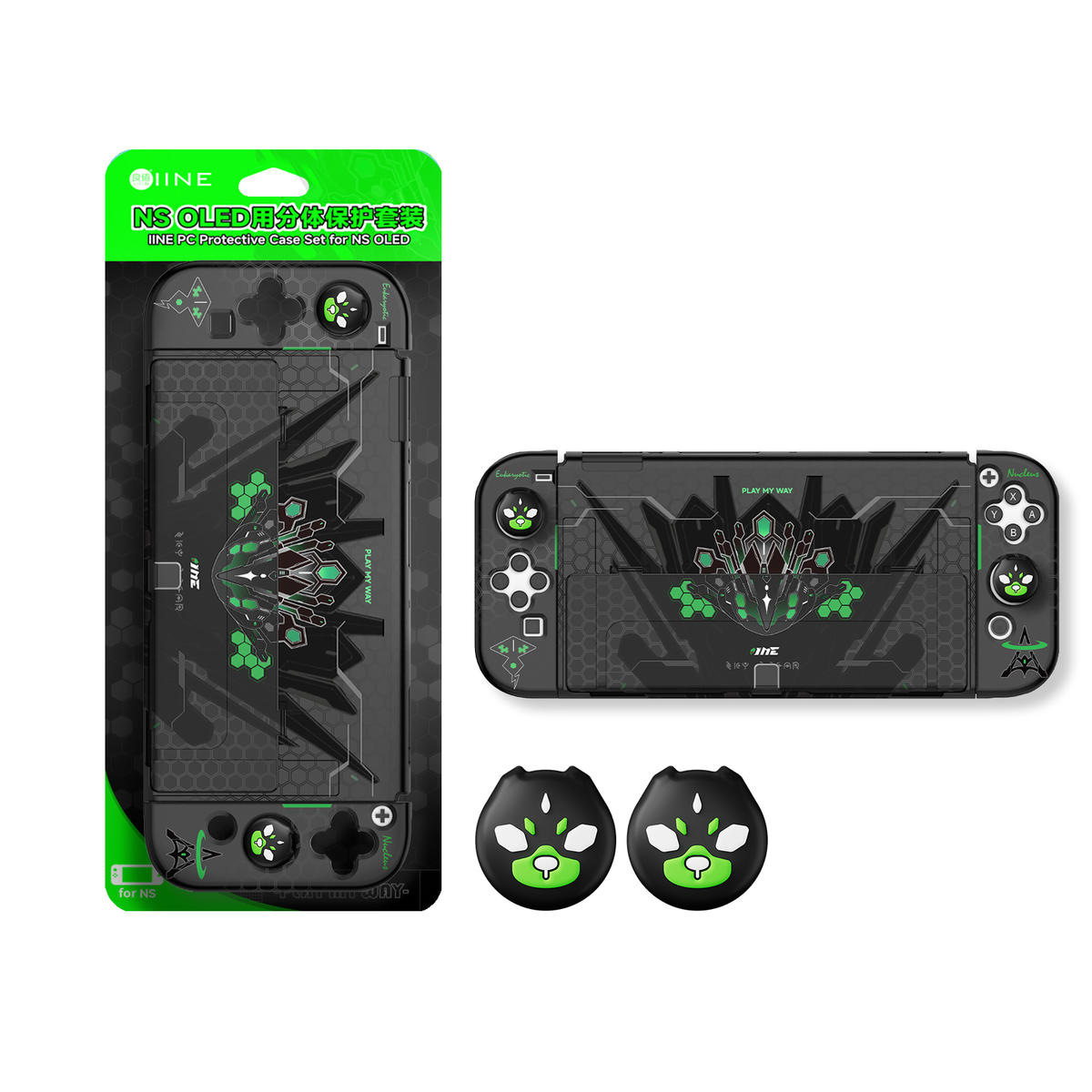 IINE Switch2 寶可夢ZA限定主題 保護套/收納包/鋼化膜/卡盒/手柄