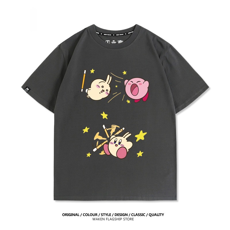 Chiikawa 2025親子情侶男女同款 印花短袖T恤