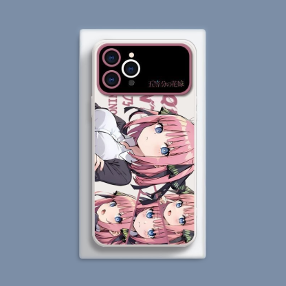 五等分的花嫁液態大視窗全包矽膠防摔軟殼