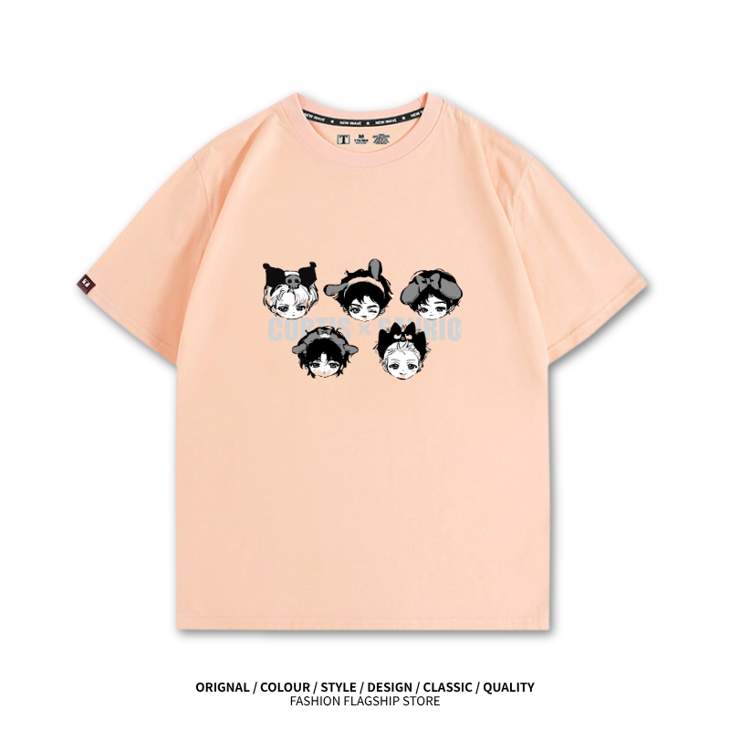 CORTIS 2025新款 親子情侶男女印花短袖T恤