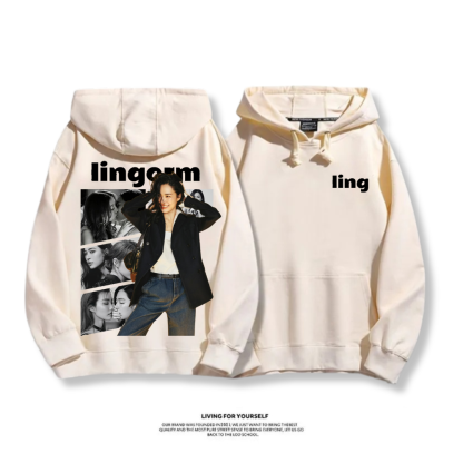 LINGORM 2025秋冬新款 親子情侶男女連帽衛衣