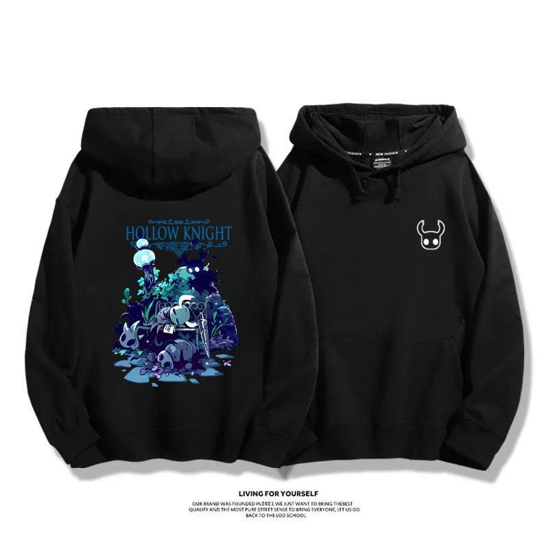 空洞騎士 2025秋冬新款 親子情侶男女連帽衛衣