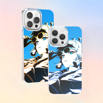 原神極光金漸變防摔手機殼