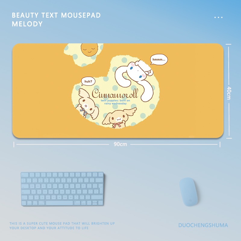 三麗鷗 主題桌墊 布質滑鼠墊-ZUIHANG SHOP