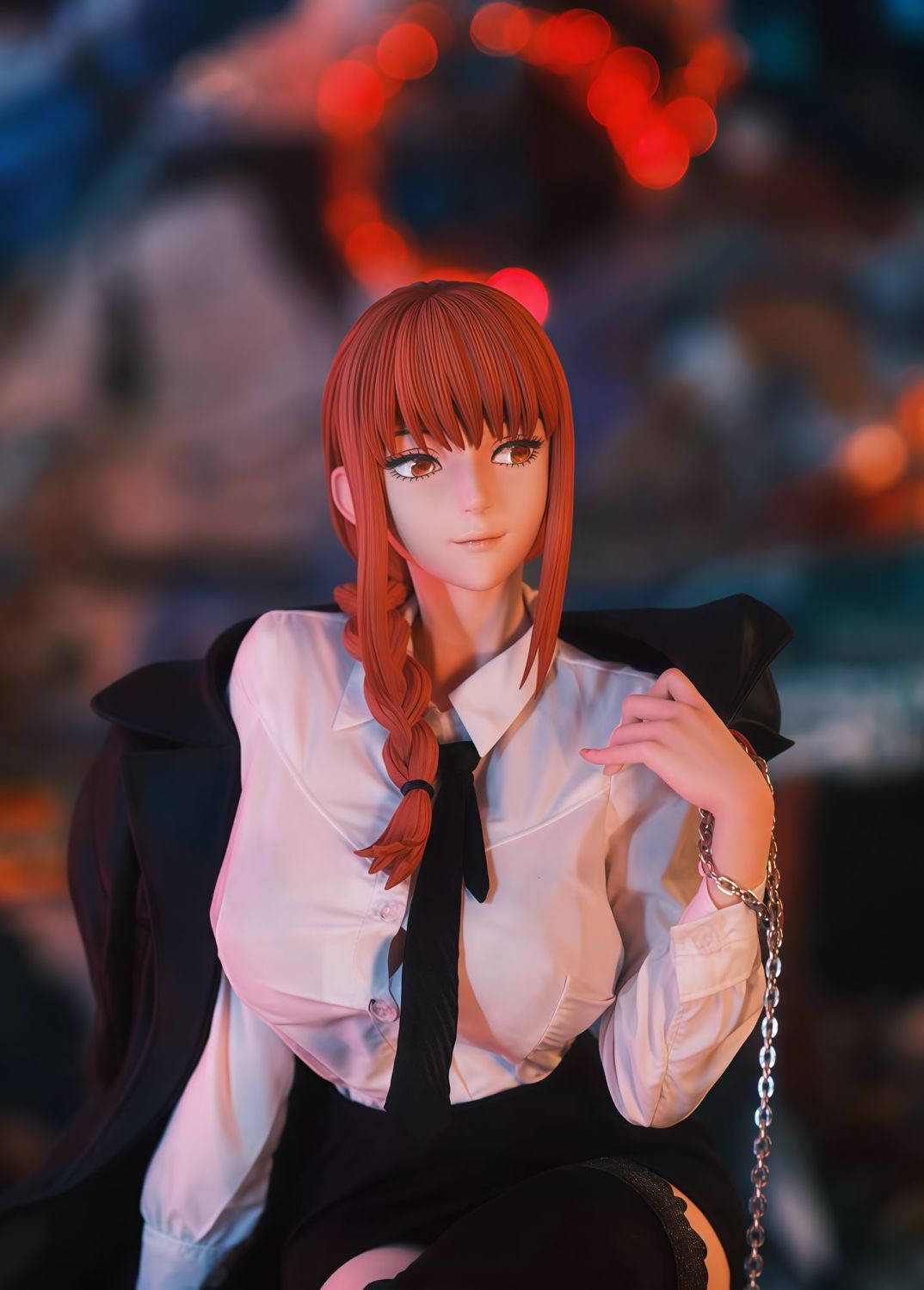 HHS瑪奇瑪限量 鏈鋸人 GK雕像