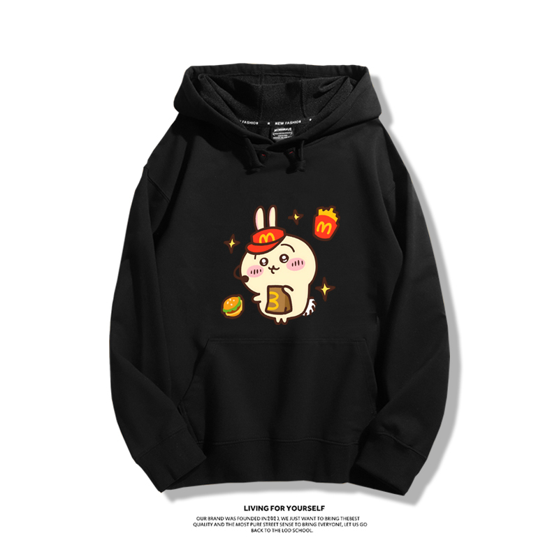 Chiikawa新款 親子情侶男女款連帽衛衣