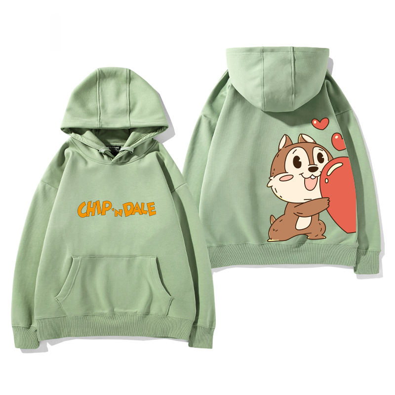 奇奇和蒂蒂新款 親子情侶男女款連帽衛衣-ZUIHANG SHOP