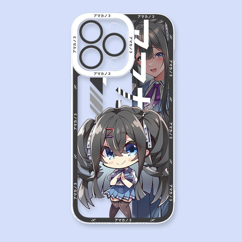 甜蜜女友天使眼透明防摔軟殼