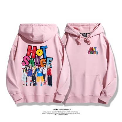 BABYMONSTER 2025秋冬新款 親子情侶男女連帽衛衣