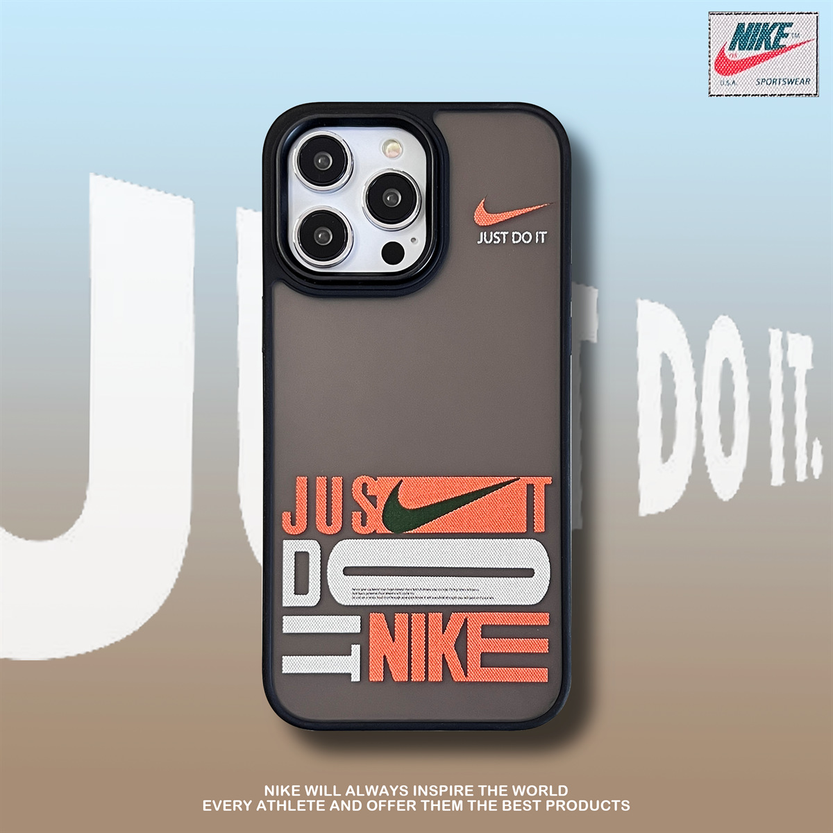 Nike潮牌膚感磨砂手機殼-ZUIHANG SHOP