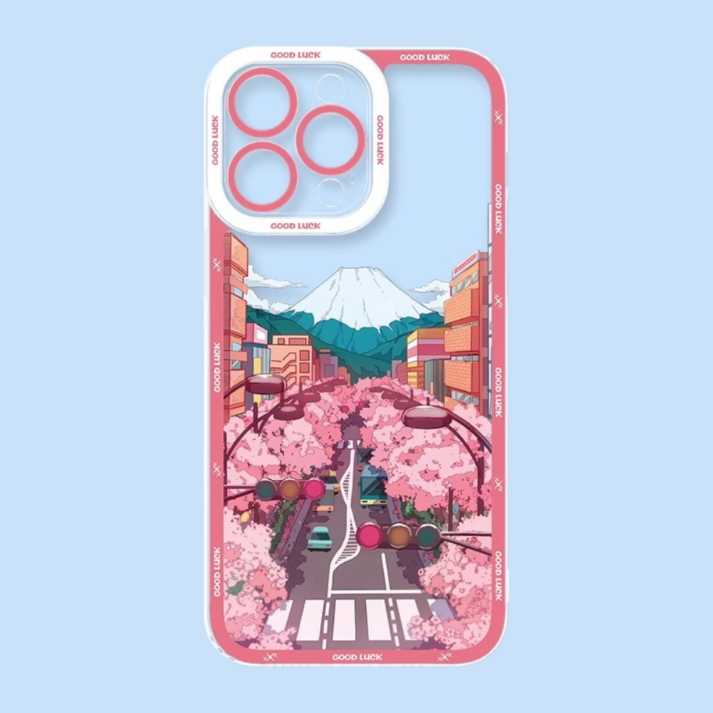 日式風景天使眼透明防摔軟殼-ZUIHANG SHOP