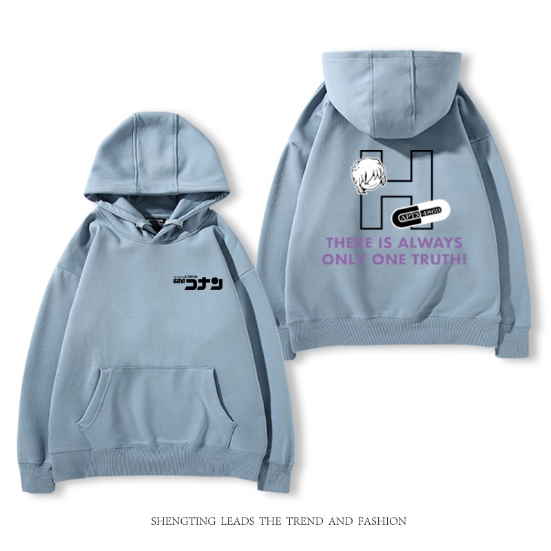 名偵探柯南 2025秋冬新款 親子情侶裝連帽衛衣