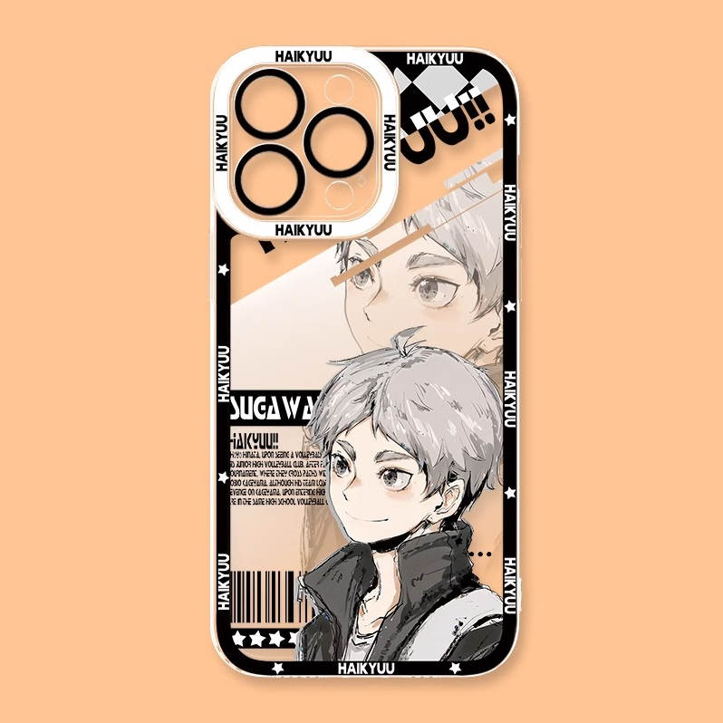 排球少年天使眼透明防摔軟殼-ZUIHANG SHOP