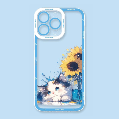 可愛萌寵天使眼透明防摔軟殼-ZUIHANG SHOP