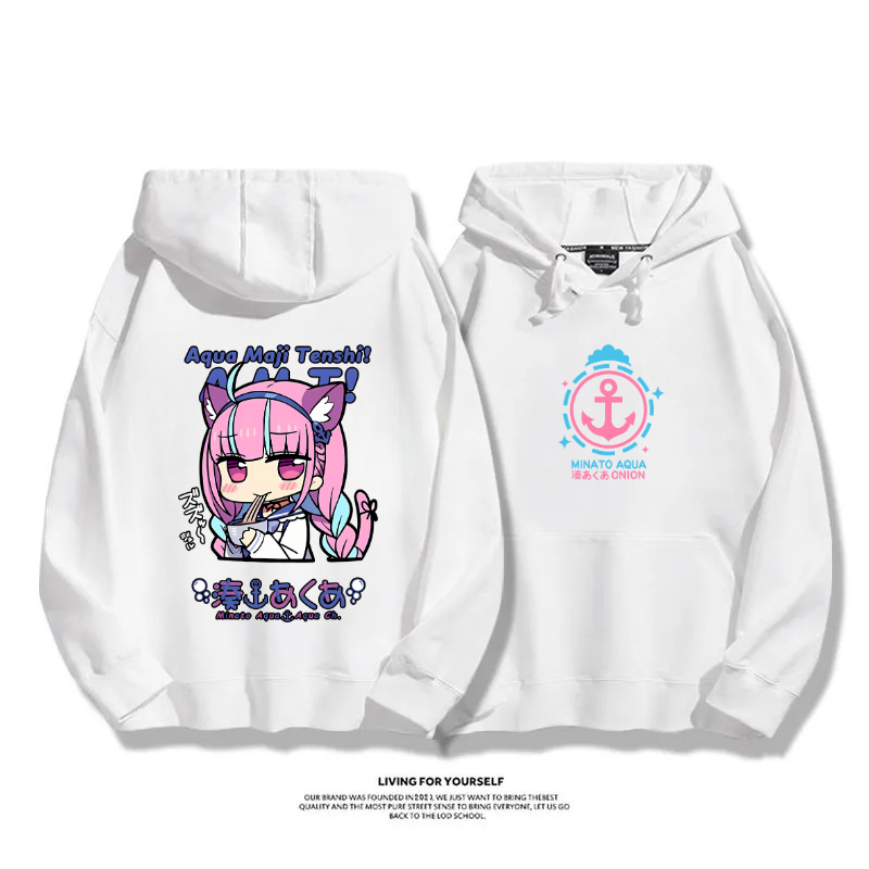 Hololive 2025秋冬新款 親子情侶男女連帽衛衣