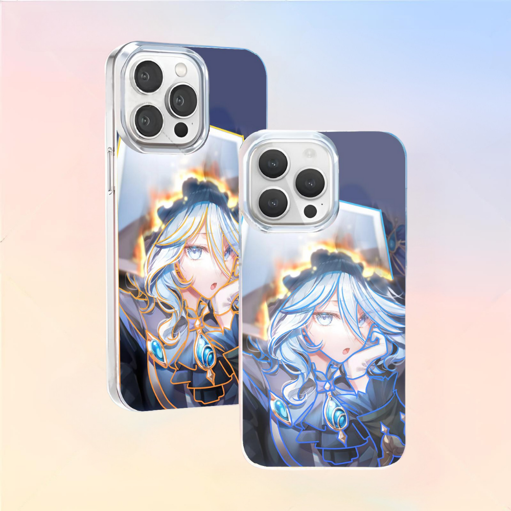 原神極光金漸變防摔手機殼