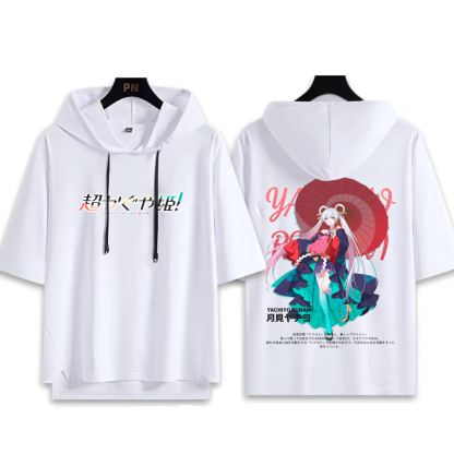 超時空輝耀姬 連帽短袖T恤