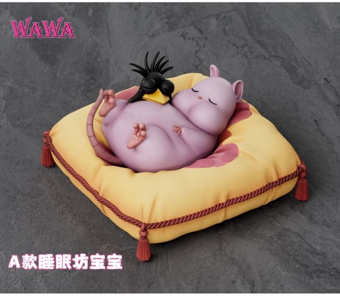 【預購】wawa工作室 宮崎駿桌面小擺件系類 睡眠/傲嬌坊寶寶-ZUIHANG SHOP