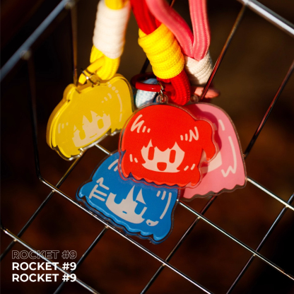 孤獨搖滾同人動漫周邊鑰匙扣掛件