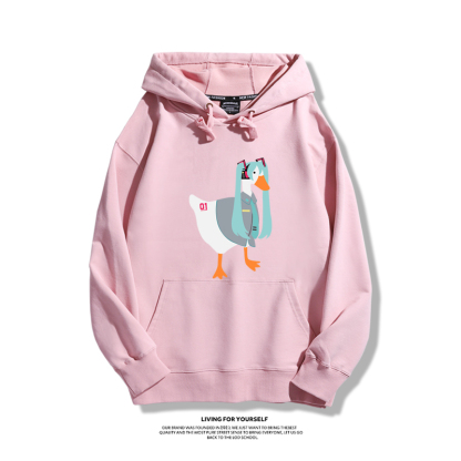 初音未來聯名鵝鴨殺新款 親子情侶男女款連帽衛衣-ZUIHANG SHOP