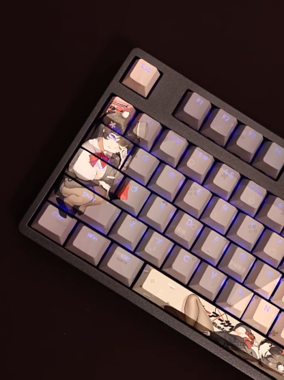 導遊椿透光RGB108鍵標準配列衛星軸鍵帽