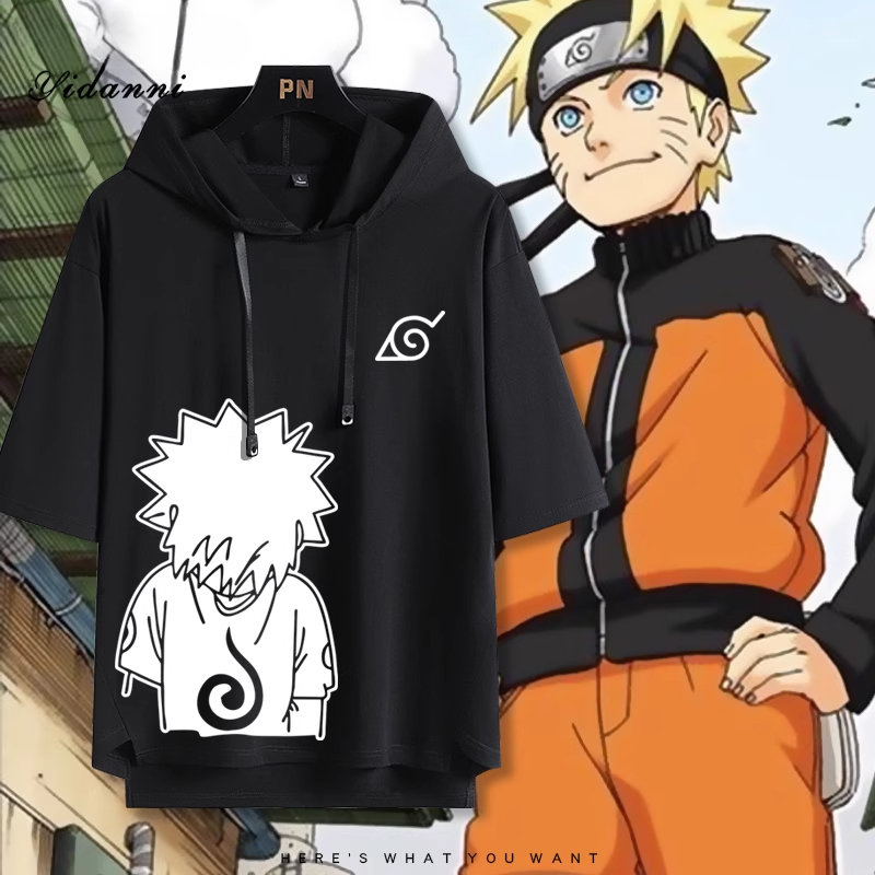 火影忍者 連帽短袖T恤