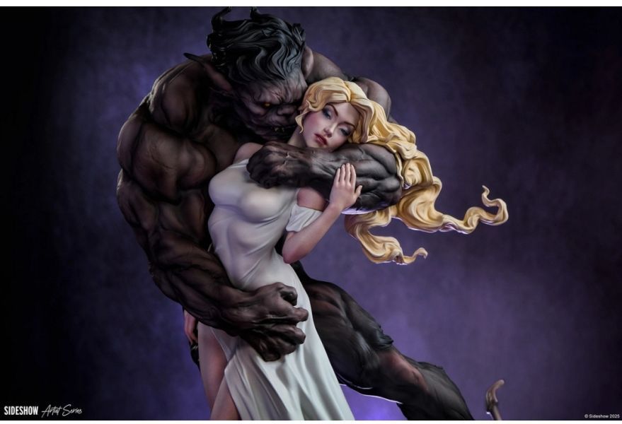 【預購】正版授權 Sideshow 46cm 美女與野獸