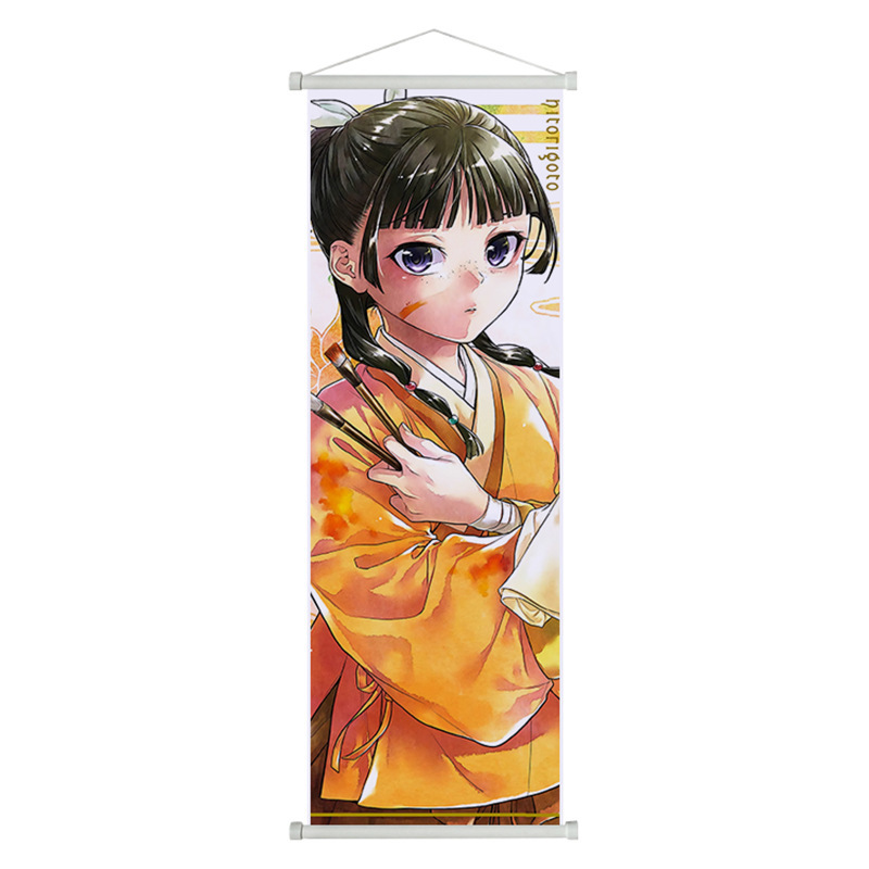藥師少女的獨語掛畫動漫二次元周邊卷軸畫海報布畫跨境專供可來圖-ZUIHANG