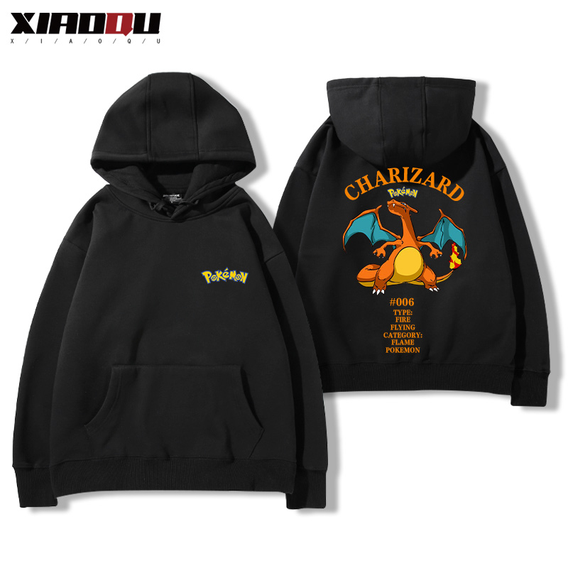 寶可夢新款 親子情侶男女款連帽衛衣-ZUIHANG SHOP