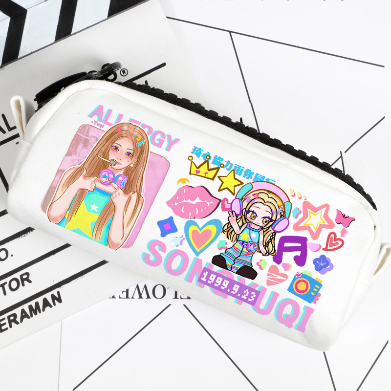 (G)I-DLE 專輯應援 同人筆袋收納文具盒-ZUIHANG SHOP