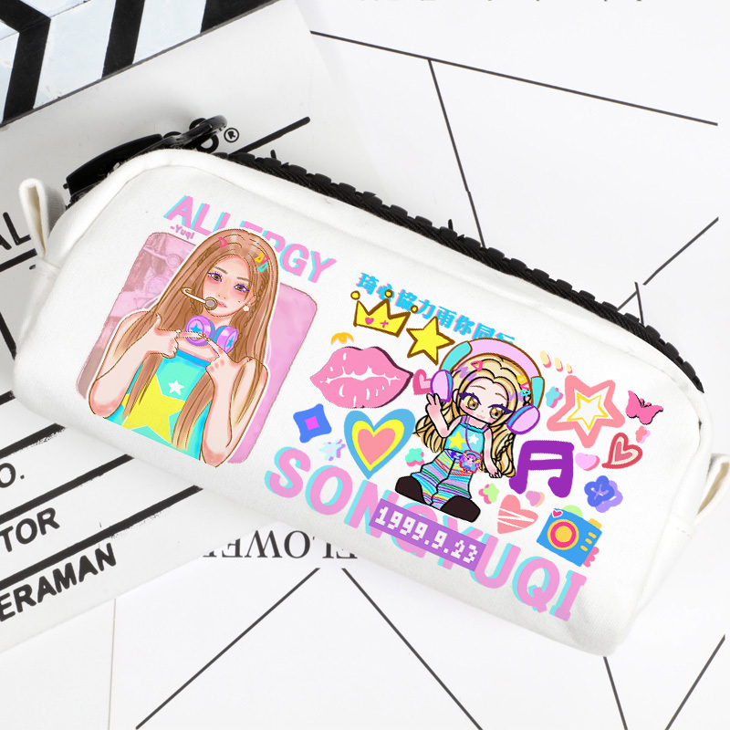 (G)I-DLE 專輯應援 同人筆袋收納文具盒-ZUIHANG SHOP