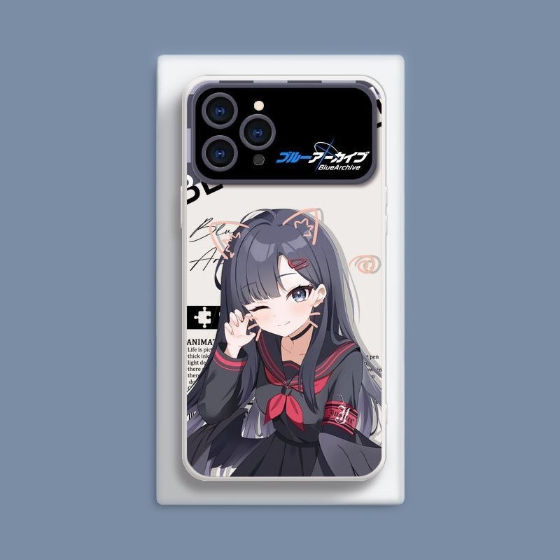 蔚藍檔案液態大視窗全包矽膠防摔軟殼-ZUIHANG SHOP