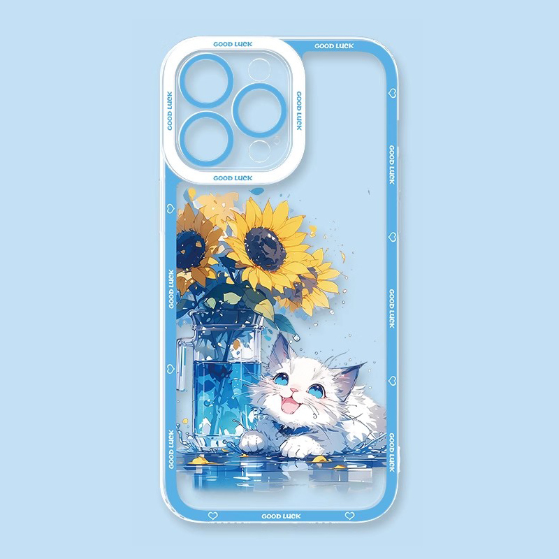 可愛萌寵天使眼透明防摔軟殼-ZUIHANG SHOP