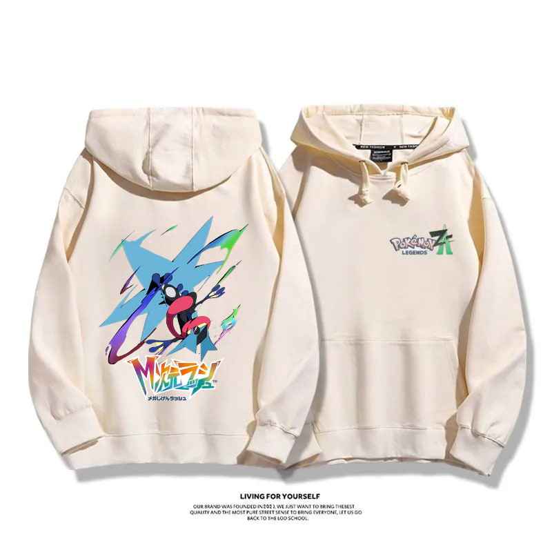 寶可夢傳說 Z-A 2025秋冬新款 親子情侶男女連帽衛衣