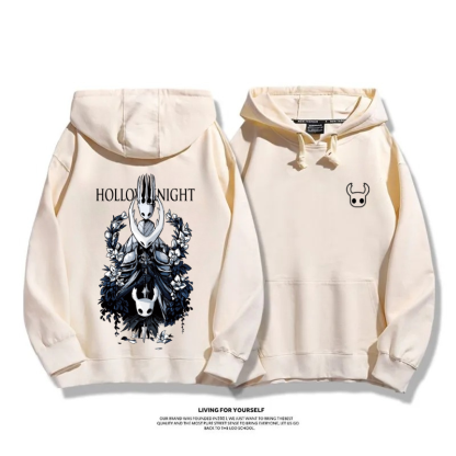 空洞騎士 2025秋冬新款 親子情侶男女連帽衛衣