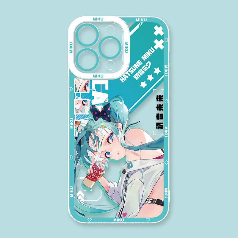 初音未來天使眼透明防摔軟殼