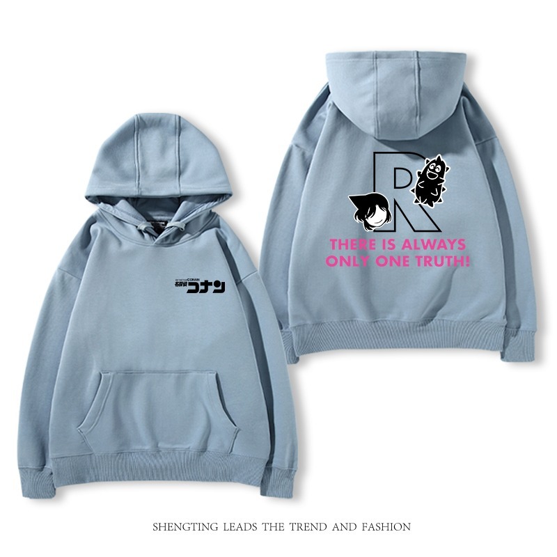 名偵探柯南 2025秋冬新款 親子情侶裝連帽衛衣