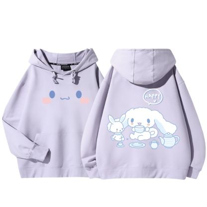 大耳狗新款 親子情侶男女款連帽衛衣