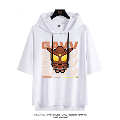 假面動漫騎士 連帽短袖T恤-ZUIHANG SHOP