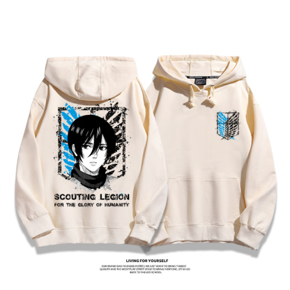 進擊的巨人 2025秋冬新款 親子情侶男女連帽衛衣-ZUIHANG SHOP
