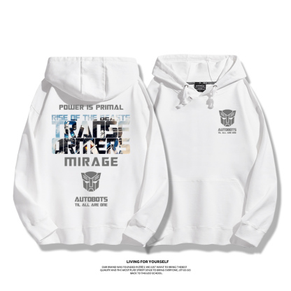 變形金剛新款 親子情侶男女款連帽衛衣-ZUIHANG SHOP