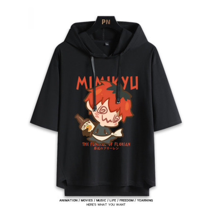 葬送的芙莉蓮 連帽短袖T恤-ZUIHANG SHOP