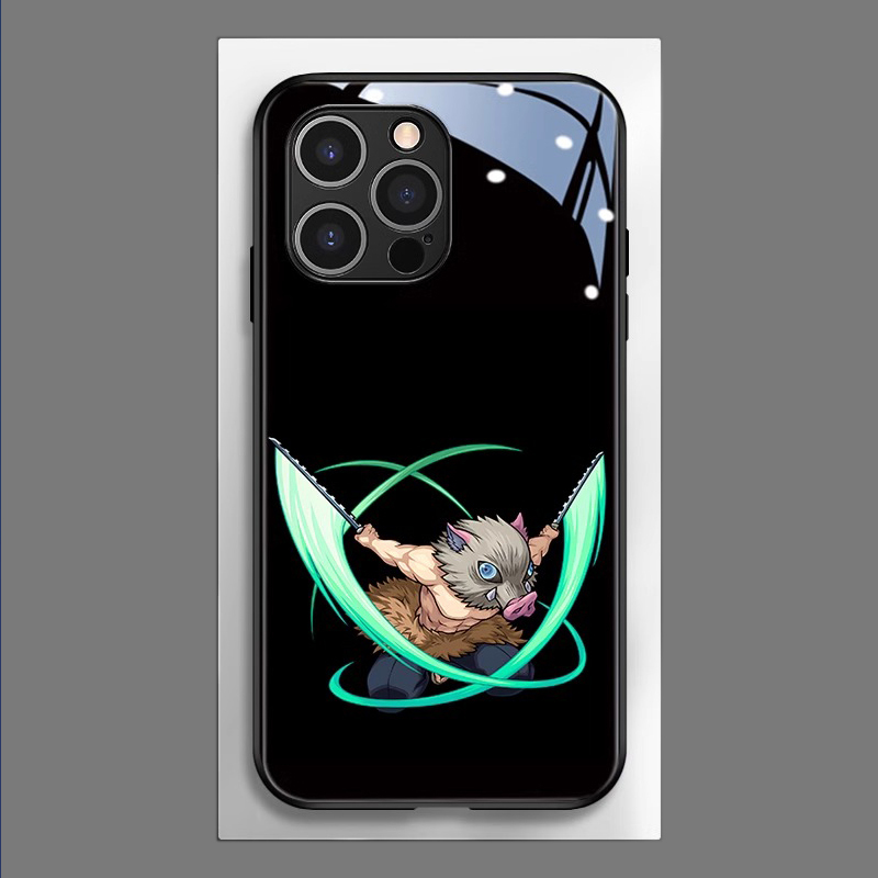 鬼滅之刃新款高清全包防摔玻璃殼-ZUIHANG SHOP